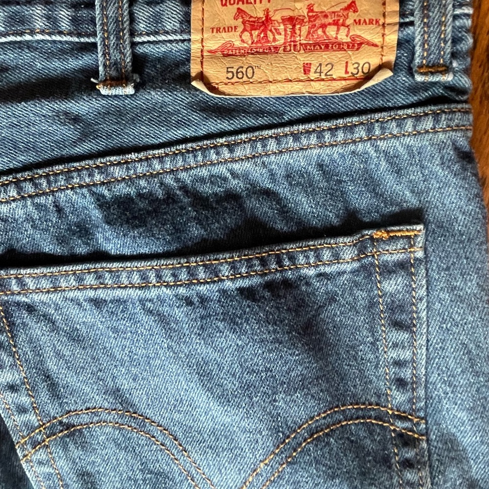 Levi’s Big & Tall 560 comfort jeans